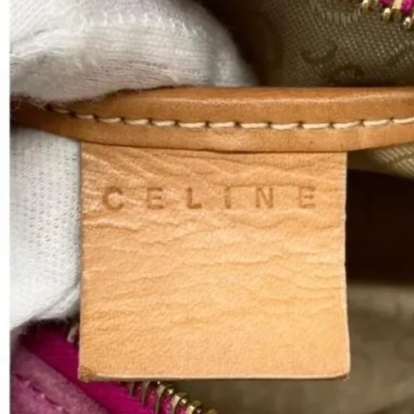 Pink Celine Suede Bag - Picture 8 of 12